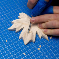 Maple Leaf Carving Kit – Complete Relief Carving Kit for Beginners, Kids & Adults