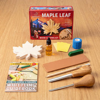 Maple Leaf Carving Kit – Complete Relief Carving Kit for Beginners, Kids & Adults