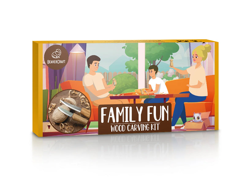 DIY09 - Family Fun Wood Carving Kit