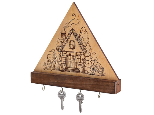 Key Holder DIY Pyrography Kit 