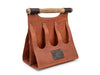 Leather Beer Carrier 6-Pack Bottle Caddy