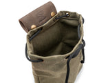 LC_CB_01 – Leather & Canvas Bushcraft Foraging Belt Bag Pouch for Camp ...
