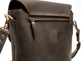 Leather Flap Over Shoulder Bag