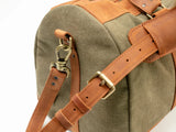 Journey – Canvas and Leather Travel Luggage Duffel Bag