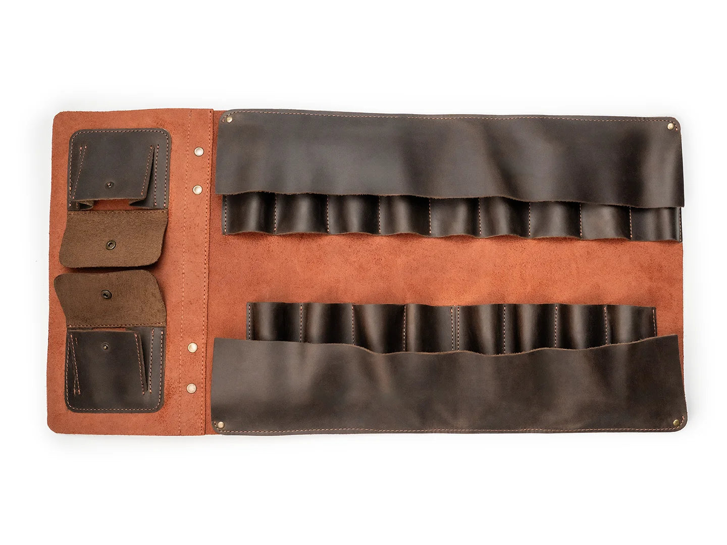 ダークブラウン バースツール スラットバック LC_TH_17 – Multi-Functional Leather Tool Roll – BeaverCraft Tools