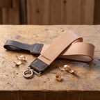 Double-Sided Leather Hanging Strop