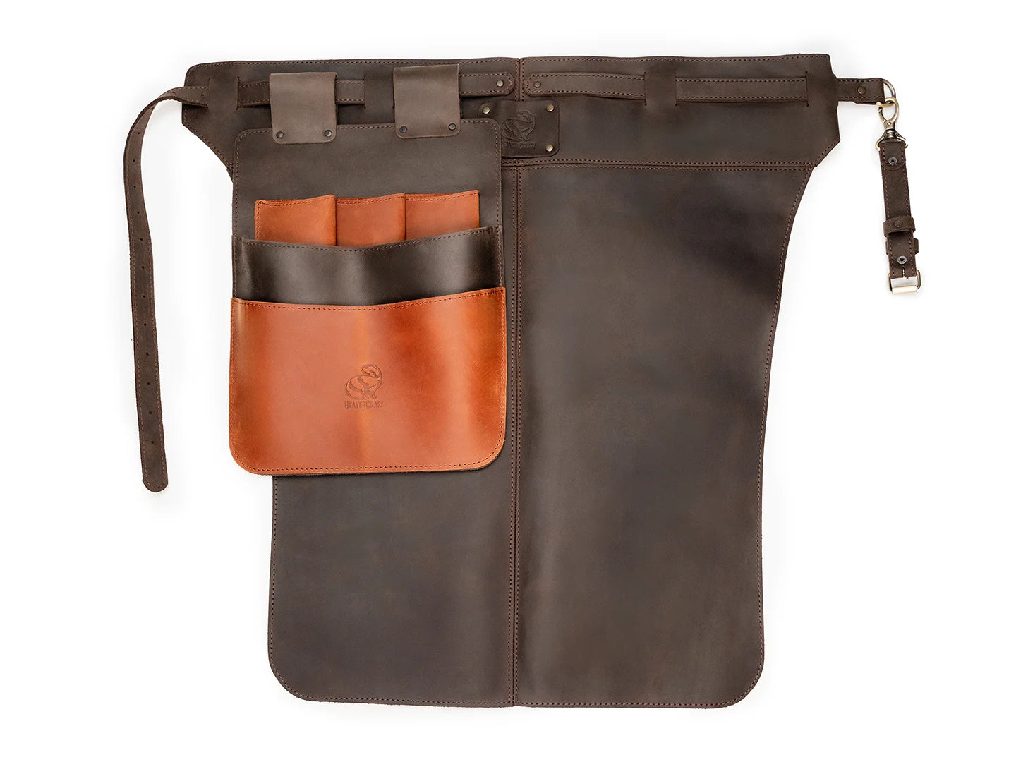 Leather Work Apron and Tool Belt Pouch Set – LC_Set_01