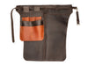 Leather Work Apron and Tool Belt Pouch Set