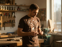 T-Shirt Homme BeaverCraft (Marron)
