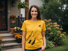BeaverCraft Damen-T-Shirt (Gelb)