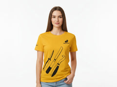 BeaverCraft Damen-T-Shirt (Gelb)