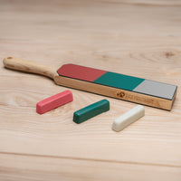 Set de 3 Compuestos para Pulir (Rojo, Blanco, Verde) - P03