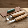 2-Piece Starter Spoon Carving Set – Mini Wood Carving Knife Set for Beginners – S01