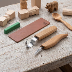 S02 – Löffelschnitzset mit kleinem Messer