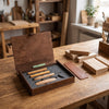 Chip Carving Knives Set in a Book Case - S05 Book