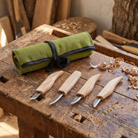 Basic Wood Carving Knife Set, 4 pcs