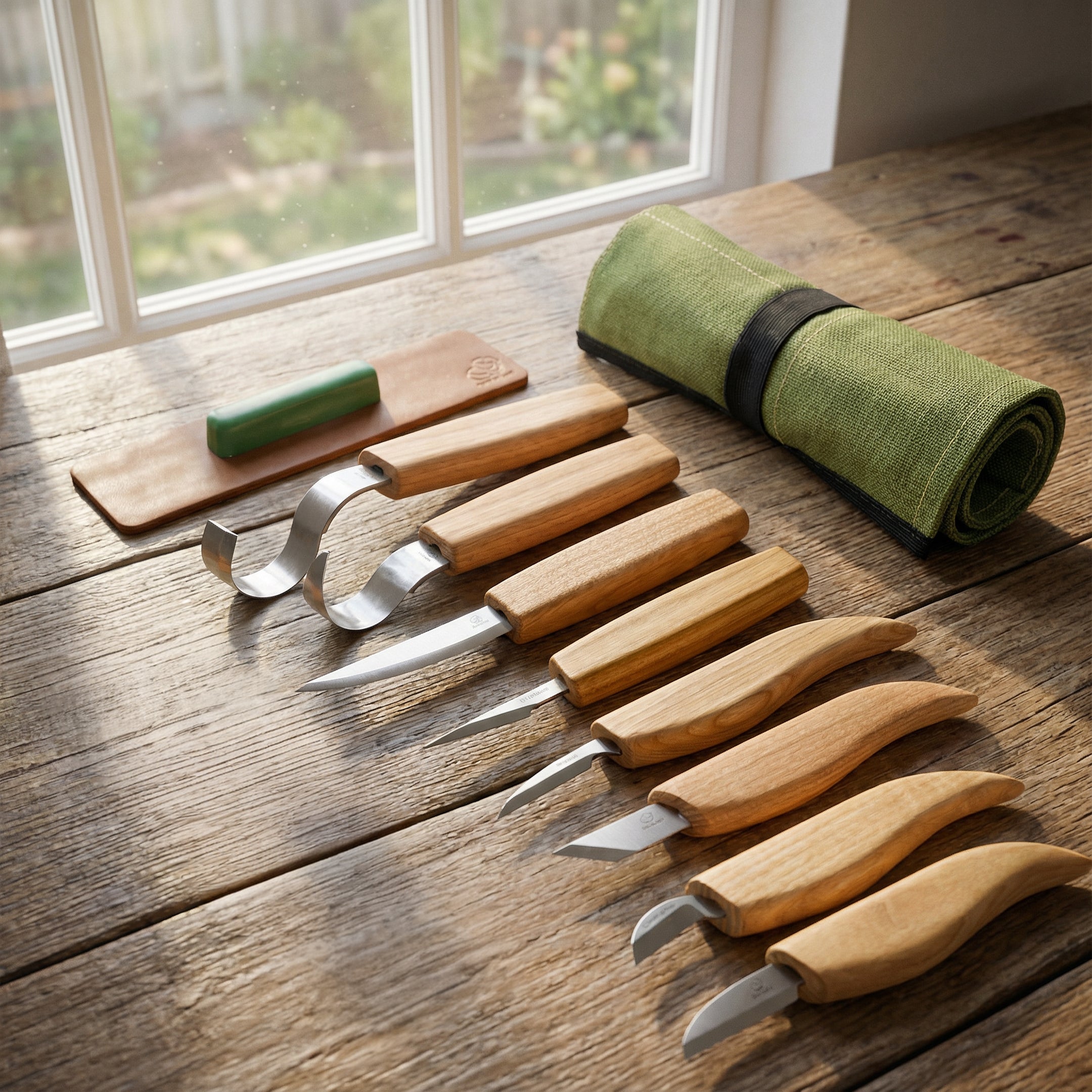 Best professional tools set S08 for woodworking - BeaverCraft