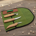 S13L - Holzschnitzwerkzeug-Set zum Löffelschnitzen (Linkshänder)