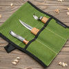 3-Piece Spoon Carving Tool Set – Beginner to Pro Wood Carving Set in Tool Roll – S14M