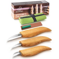 Starter Wood Carving Knife Set for Chip Carving and Whittling - S15