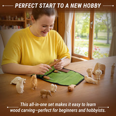 Starter Wood Carving Knife Set for Chip Carving and Whittling - S15