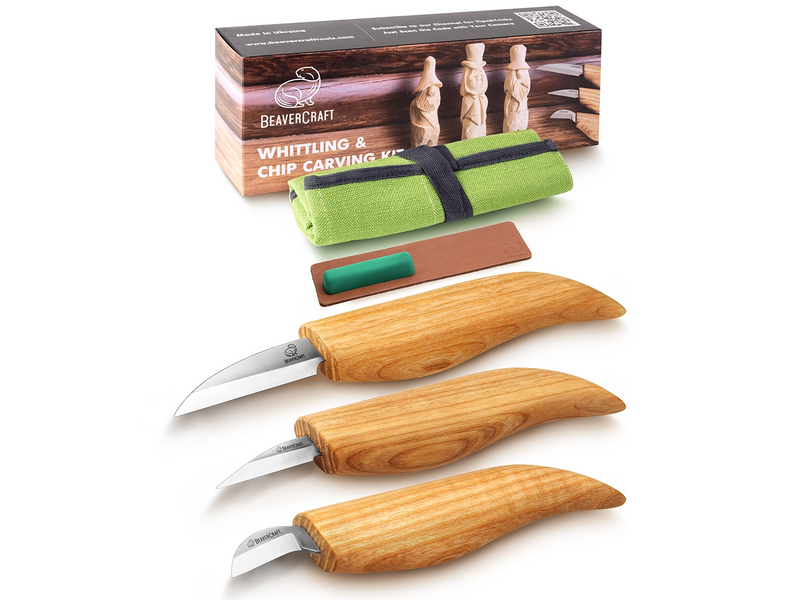 Starter Chip and Whittle Knife Set