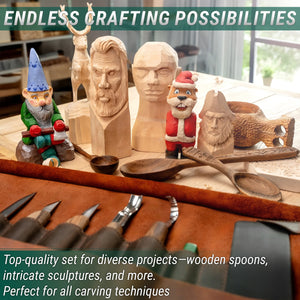 Deluxe Wood Carving Set