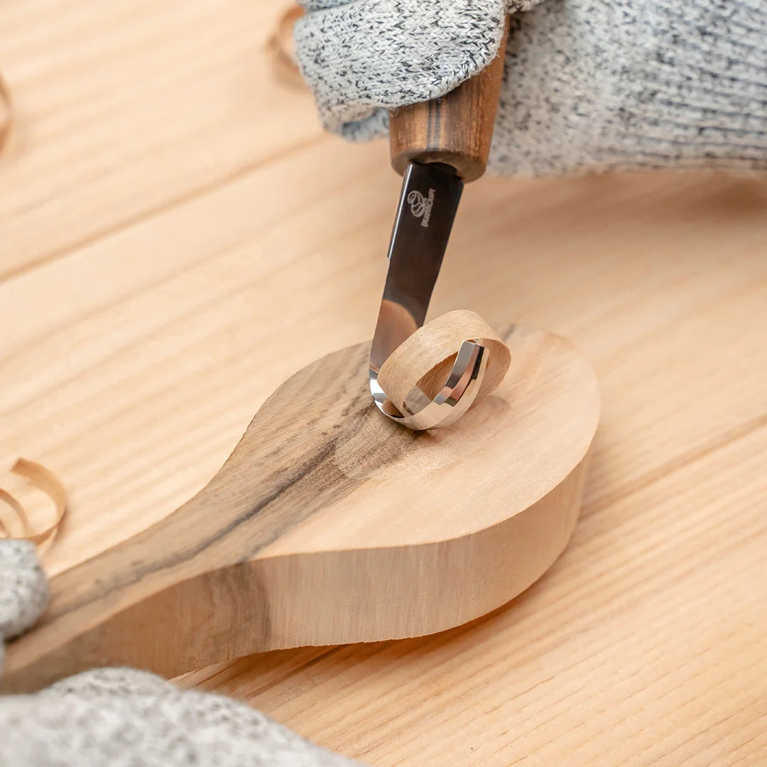 Buy S18X - Deluxe Wood Carving Set With Walnut Handles online