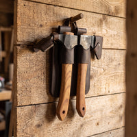 Carving Hatchet & Adze Set with Leather Holster