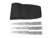 Hand-Forged Throwing Knives Set