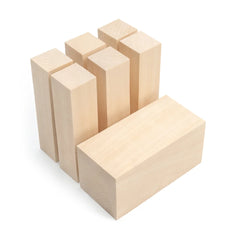 Ensemble de blocs de sculpture en tilleul, 7 pcs – BW7