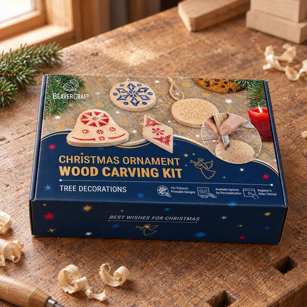 Christmas Ornaments Carving Kit