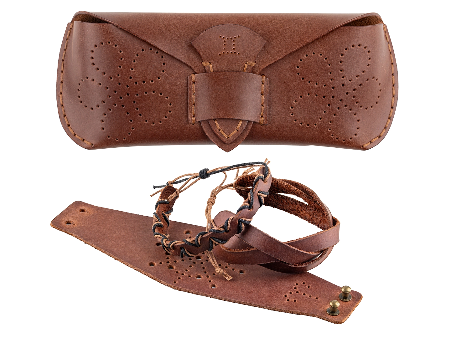 DIY Leather Accessory Kit – Bracelets & Case – BeaverCraft Tools
