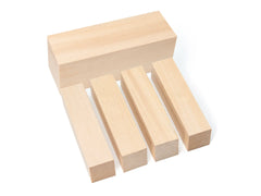 Wood Carving Blocks Set of Basswood