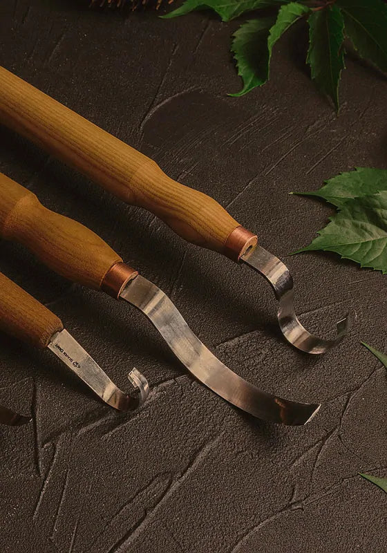 Spoon Hook Carving Knives by BeaverCraft