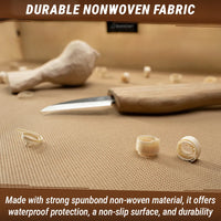 Hobby Work Mat – Wood Chip Catcher for Carving & Crafts