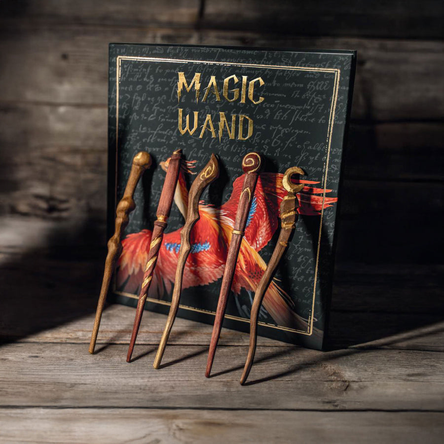 Magic Wand Wood Carving Pattern PDF – cover