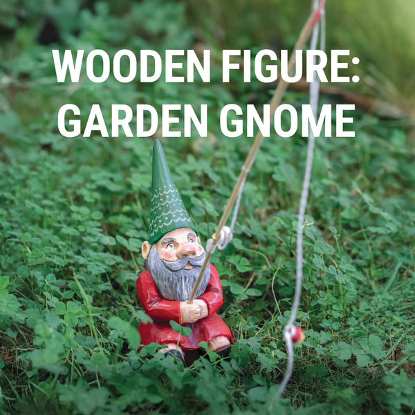Garden Gnome Wood Carving Pattern PDF – cover