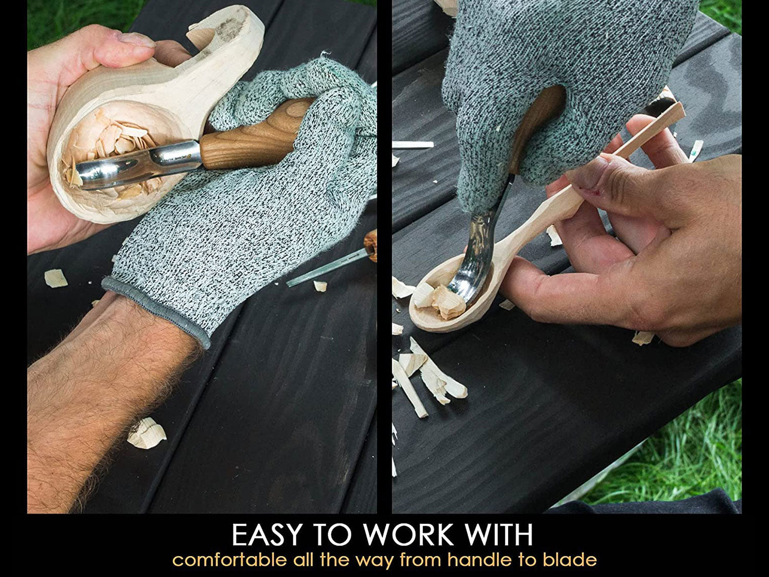 Buy SC05 - Woodcarving Set With Palm Chisels online - BeaverCraft ...