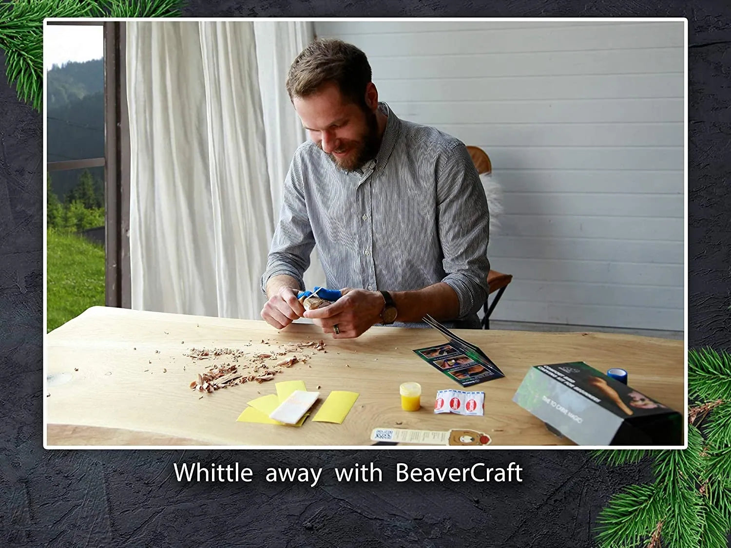 Whittling kit for kids, beginners, basics, projects. Bird carving supplies  – BeaverCraft Tools