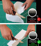 How to sharpen dull knife