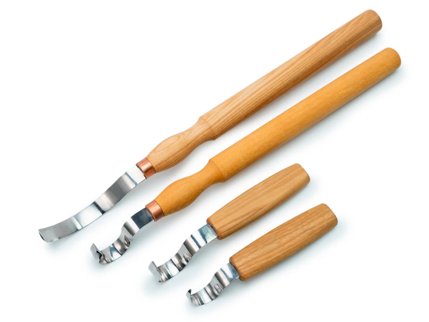 Hook knife carving set of 4 Tools online - knife with hook – BeaverCraft  Tools