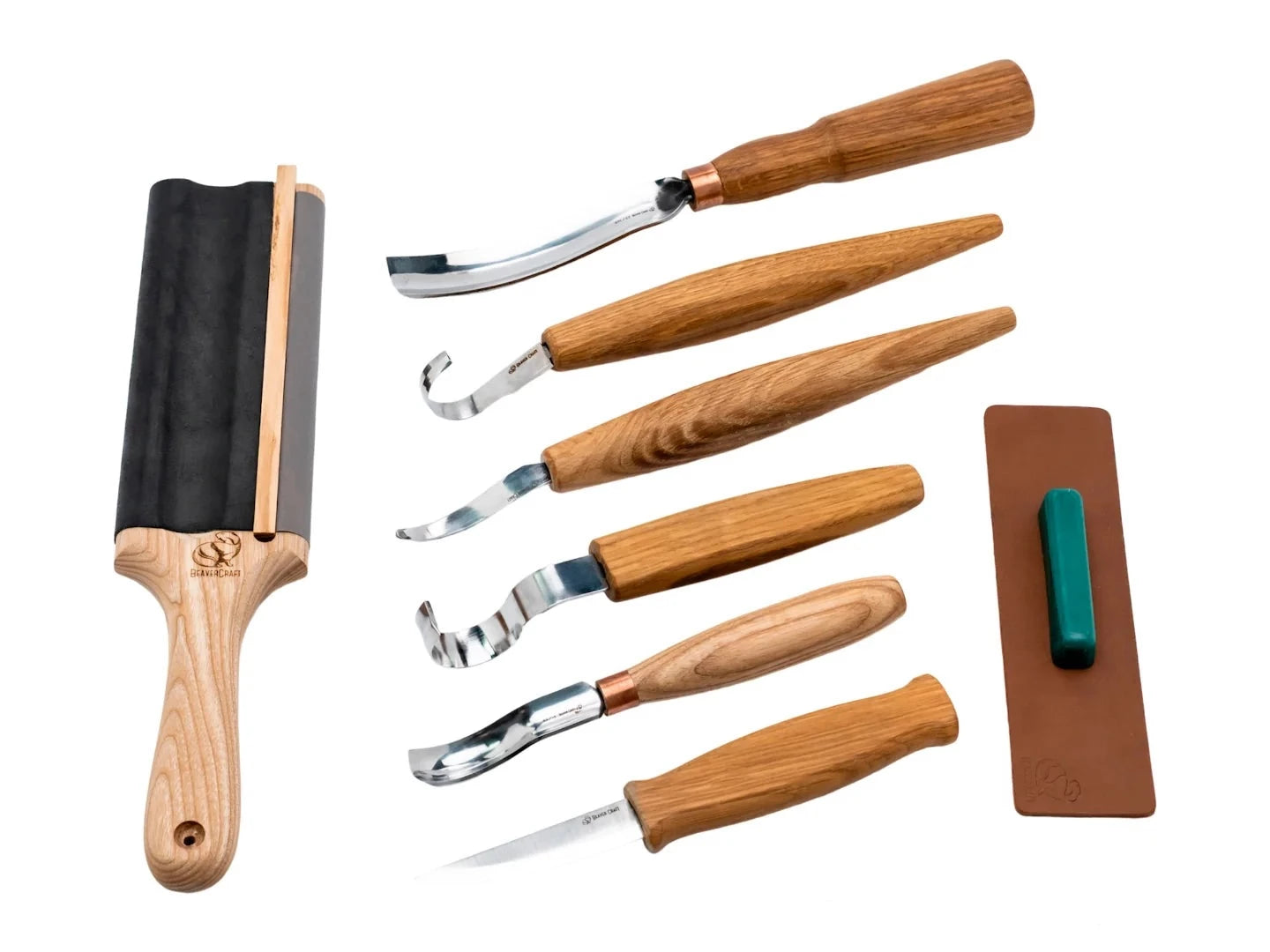 Left-handed Spoon Carving Set