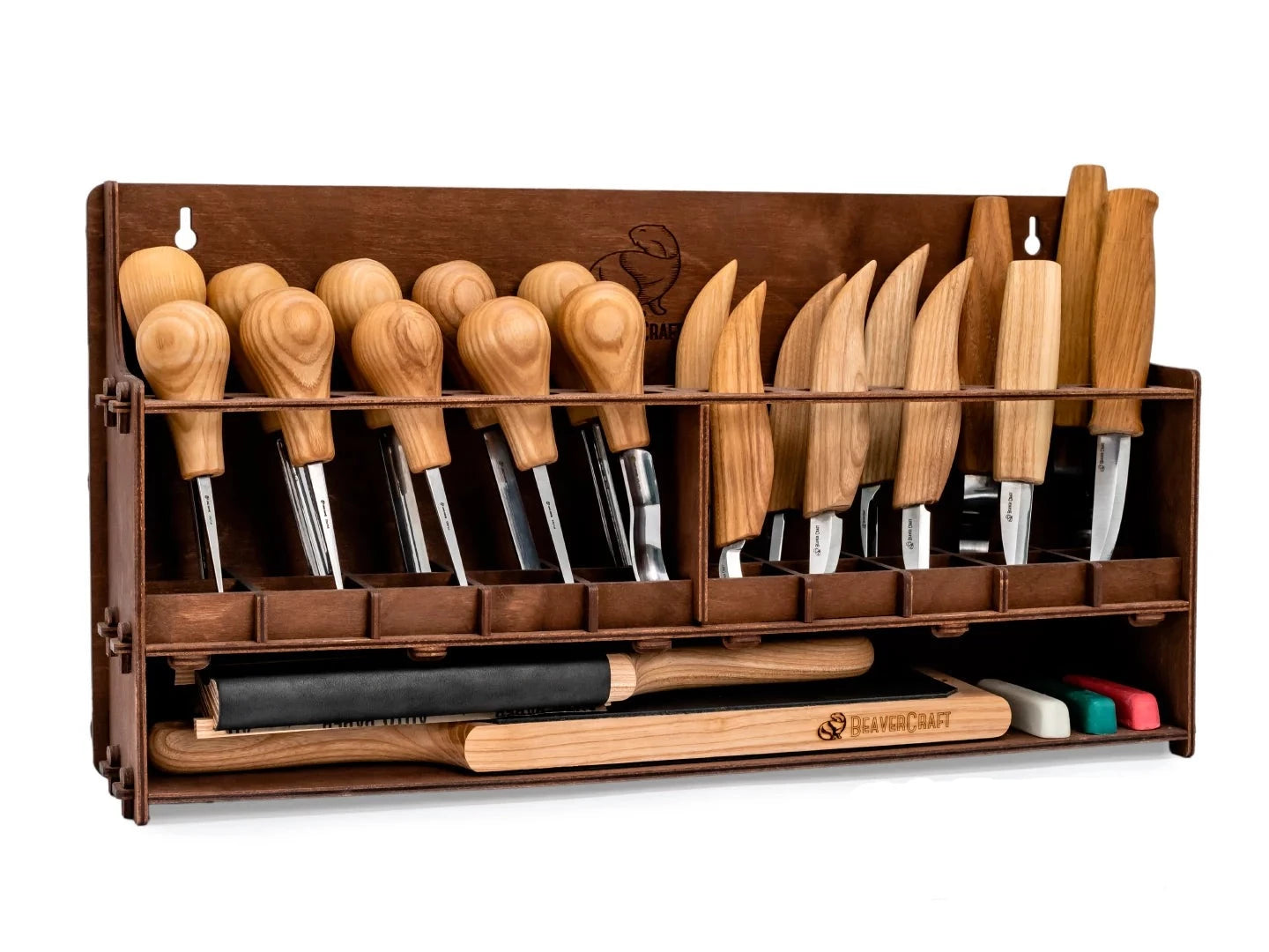 Left-handed Large Wood Carving Tool Set