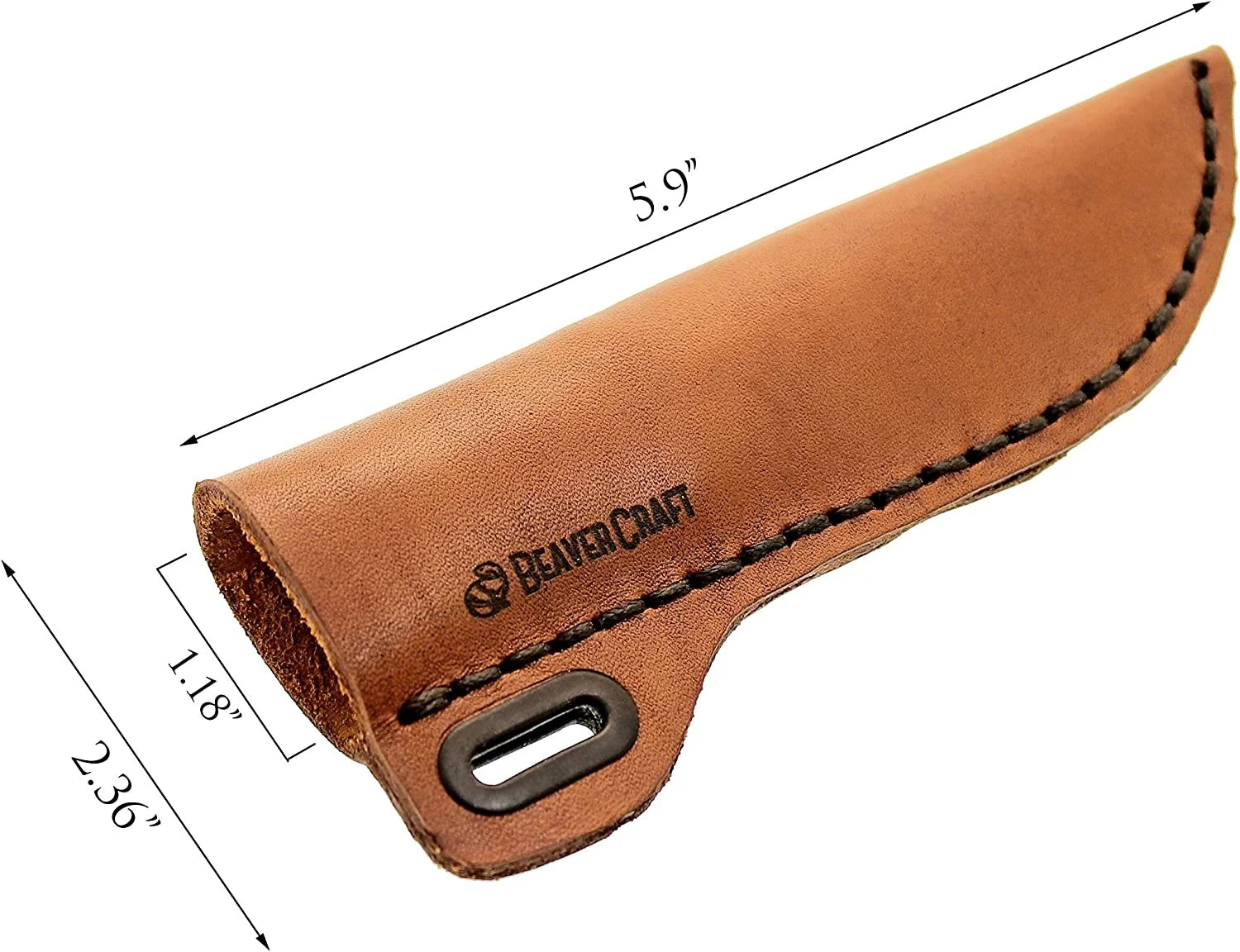 Buy leather sheath online for carving knife - leather knife case –  BeaverCraft Tools