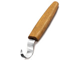 SK1 Oak – Spoon Carving Knife (25 mm) with Oak Handle