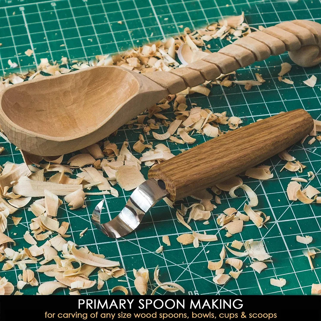 Hook knife for wood carving