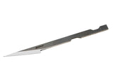 Narrow detail knife blade