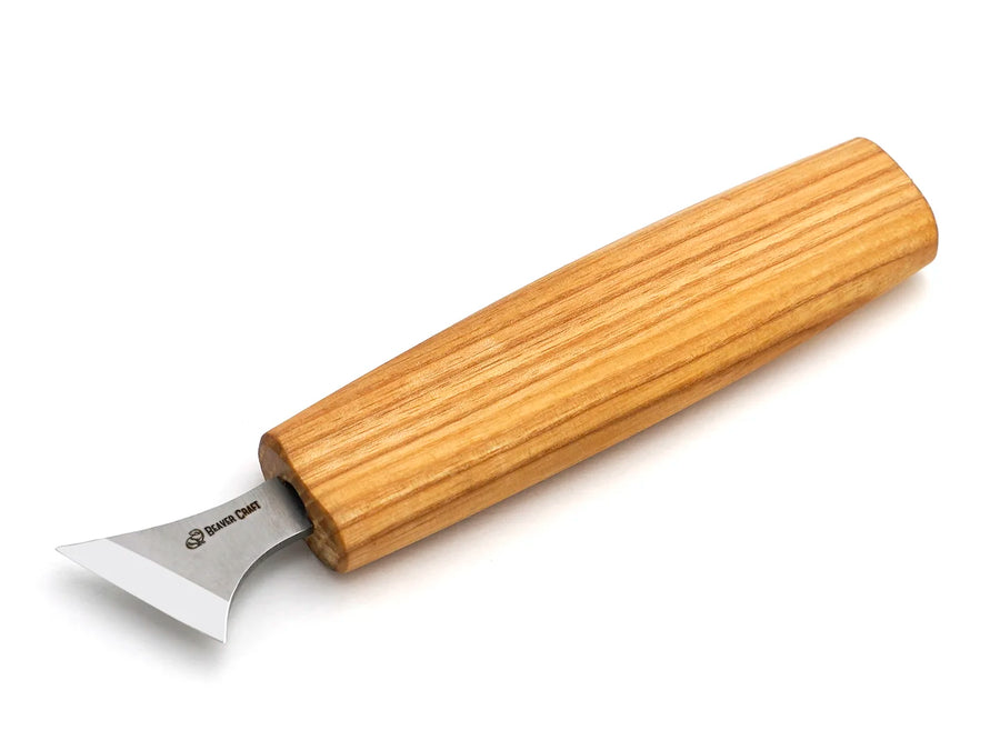 Cuchillo pequeño para talla en virutas - C10S