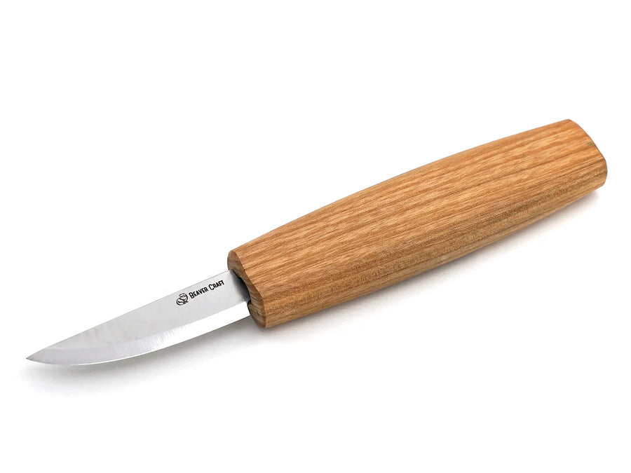 Sloyd Whittling Knife – Wood Carving Knife for Roughing & General Carving – C1